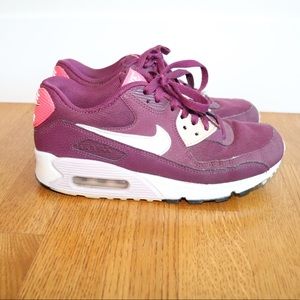 Burgundy Air Max